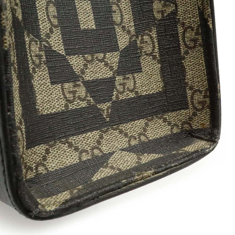 GUCCI Black Leather Shoulder Bag - Picture 10 of 10